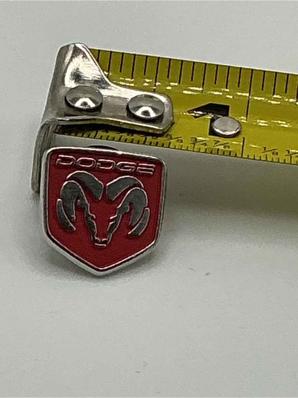 DODGE RAM Pin Pinback Hat Lapel Tie Tac Tack Logo Red Metal Badge